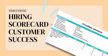 Interview Scorecard — Customer Success