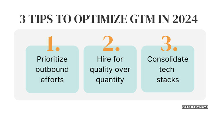 3 Tips to Optimize GTM in 2024