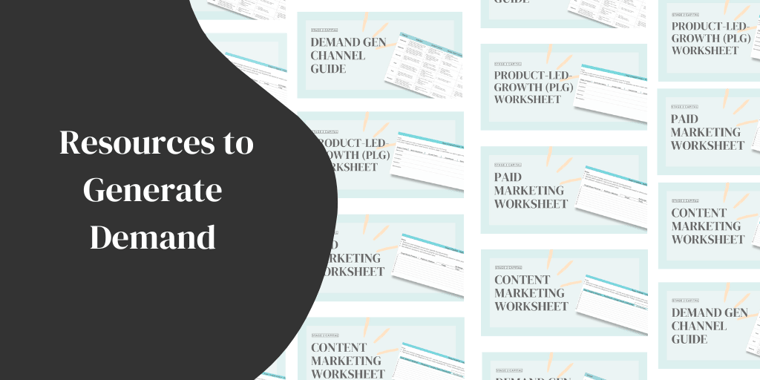 Generating Demand: Key Resources for Founders