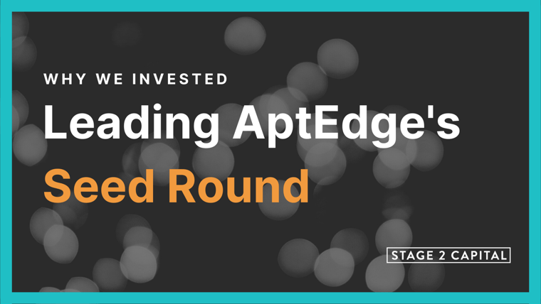 Why We Led AptEdge's $11M Seed Round